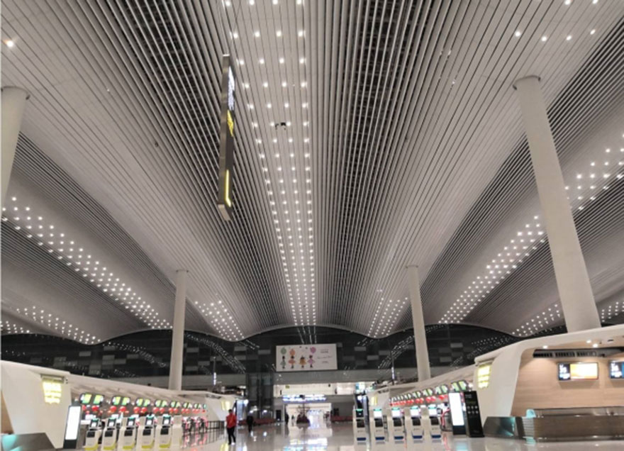 Terminal 2 des Flughafens Guangzhou New Baiyun