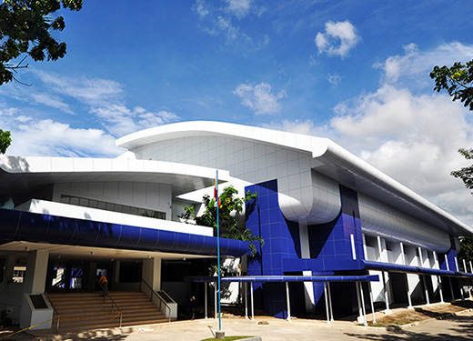 Gymnasium der Mindanao University of Science and Technology, Philippinen